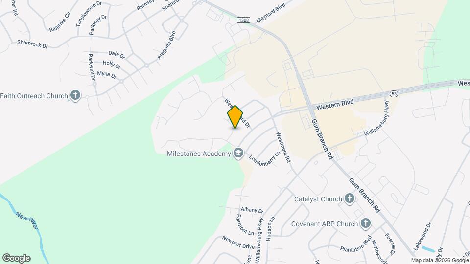 106 Lincolnton Ct Map and Location Details