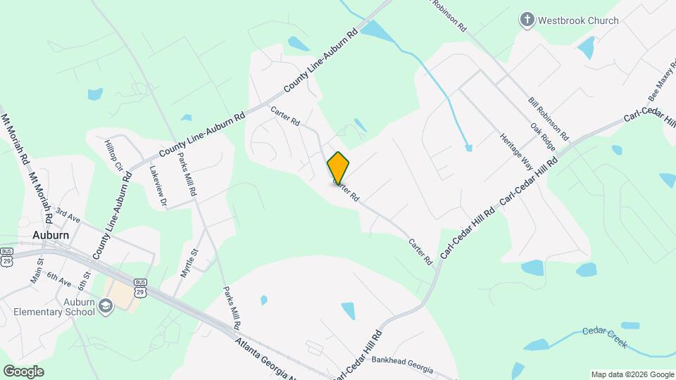 240 Carter Rd Map and Location Details