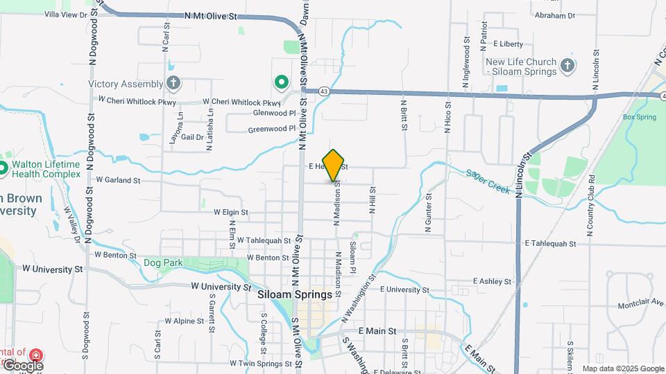 716 N Madison St Map and Location Details