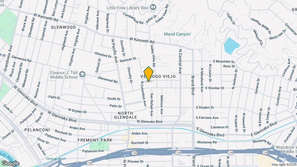 350 W Loraine St, Unit 101 Map and Location Details