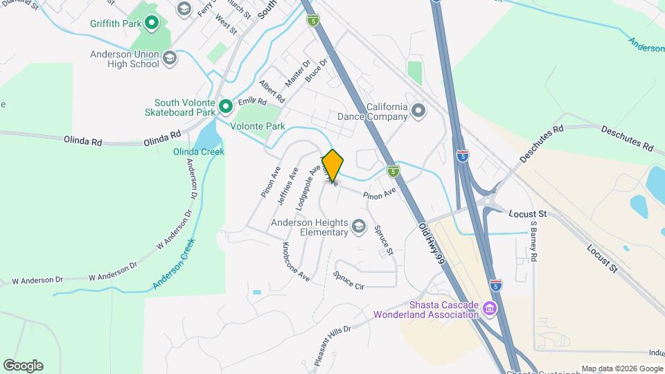 1787 Pinon Ave Map and Location Details