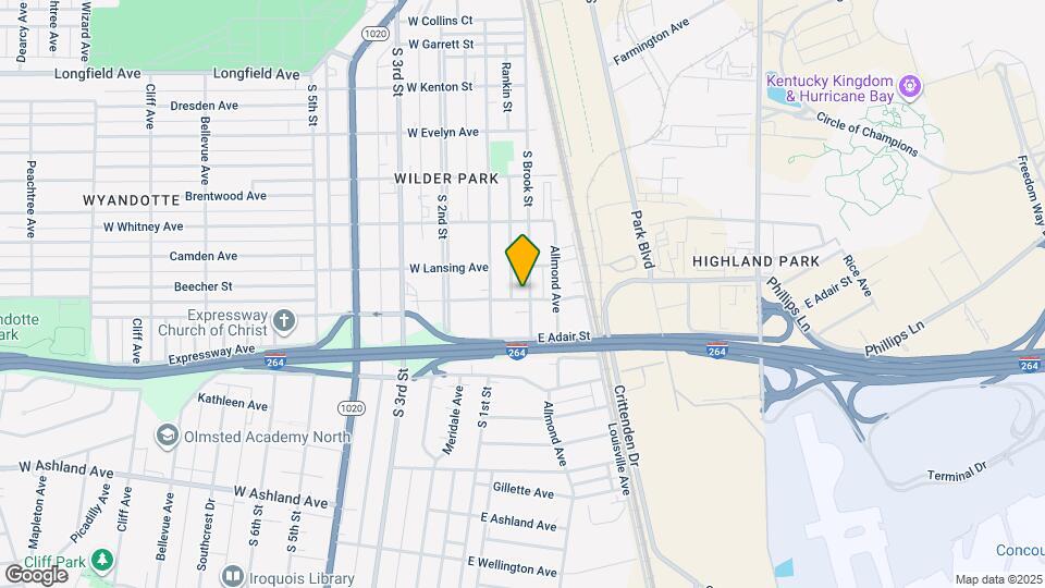 151 E Florence Ave Map and Location Details