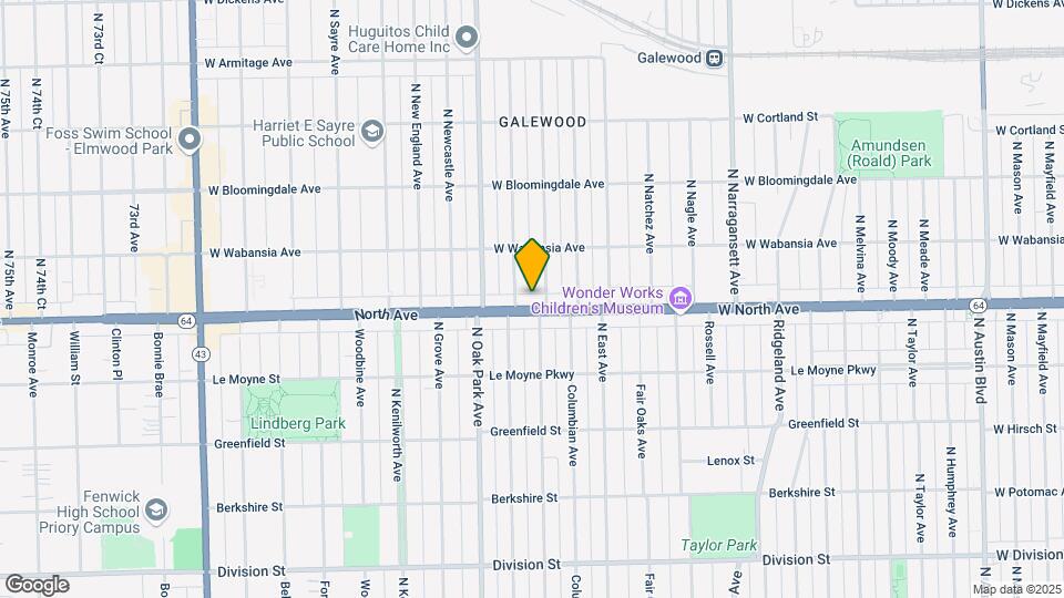 6700 W North Ave Map and Location Details