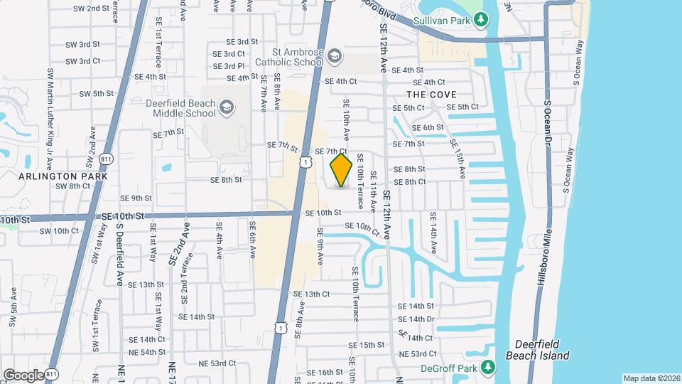 924 SE 8th Ct Map and Location Details