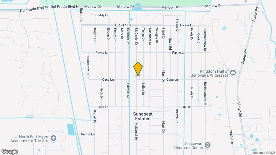 2170 Case Ln Map and Location Details