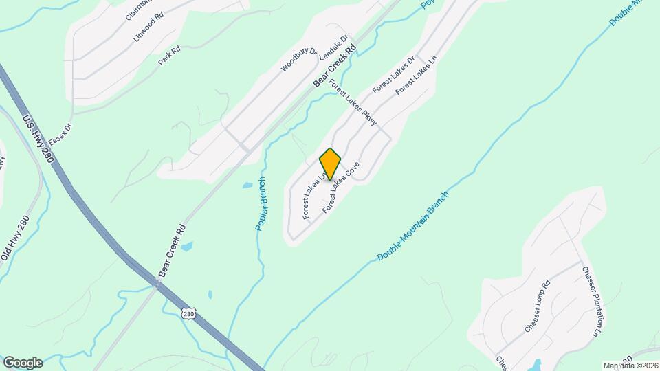 5911 Forest Lakes Cove Map and Location Details