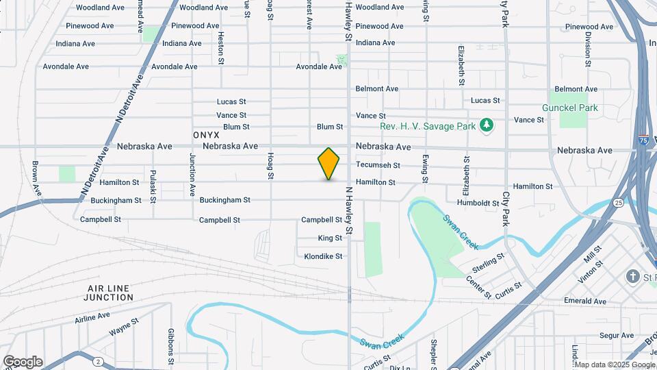 1029 Hamilton St Map and Location Details