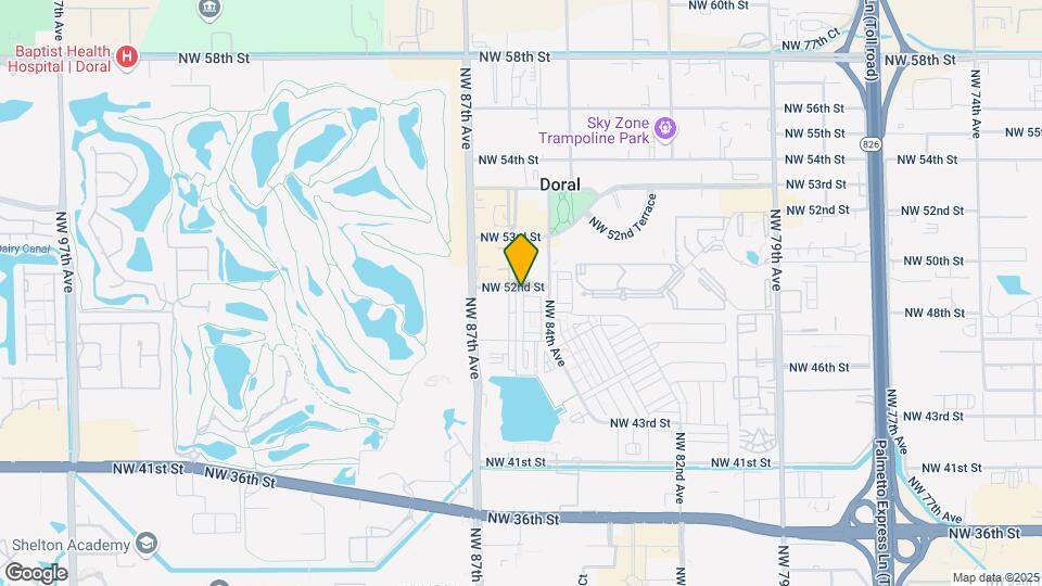 5189 NW 85th Ave Map and Location Details