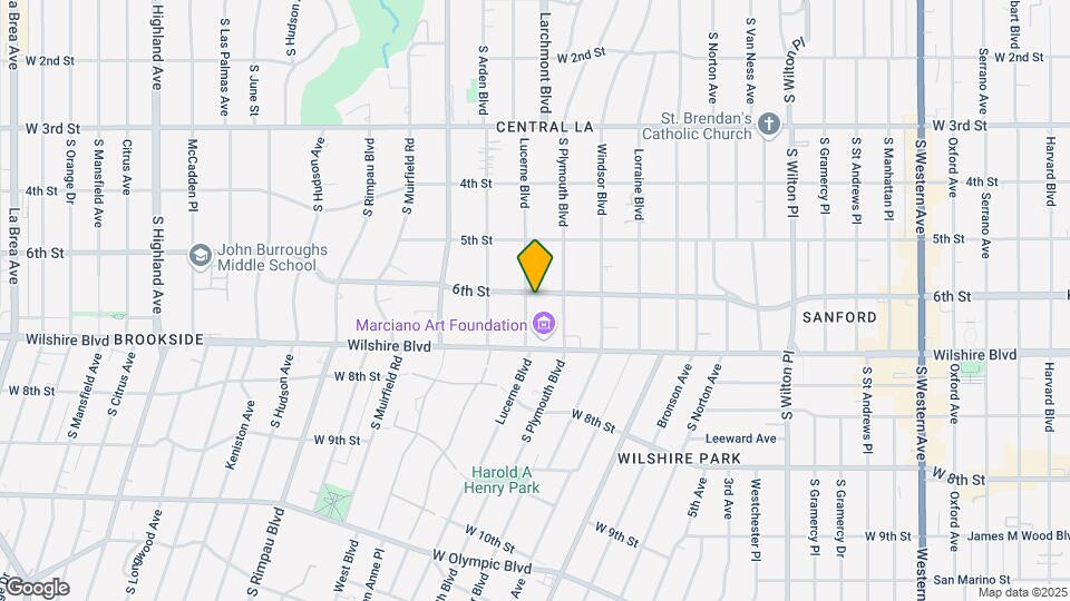 602 S Lucerne Blvd Map and Location Details