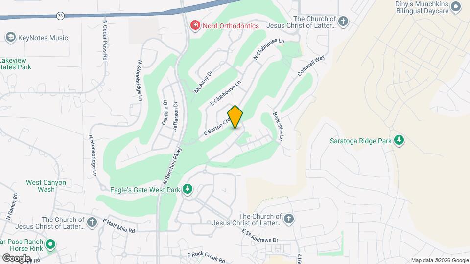 3883 E Cunninghill Dr Map and Location Details