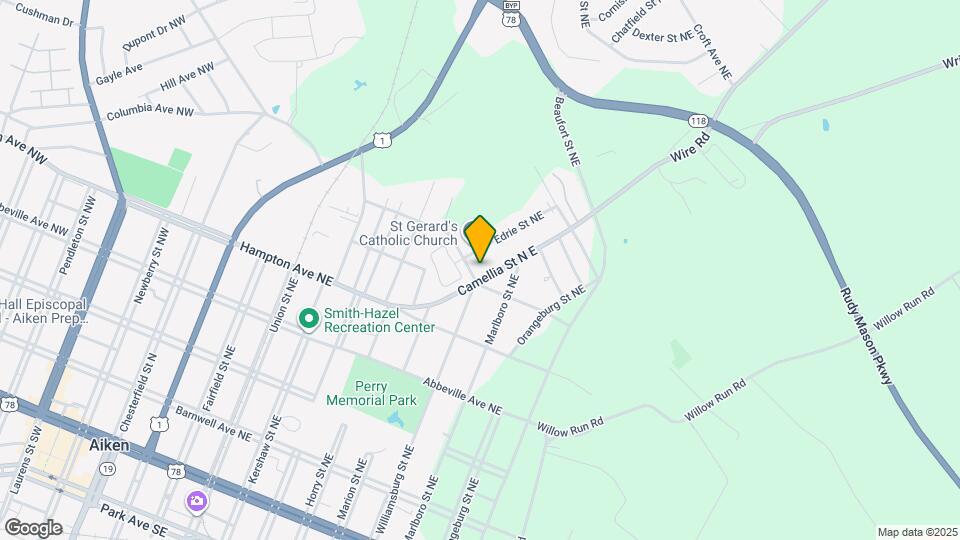 614 Camellia St N E Map and Location Details