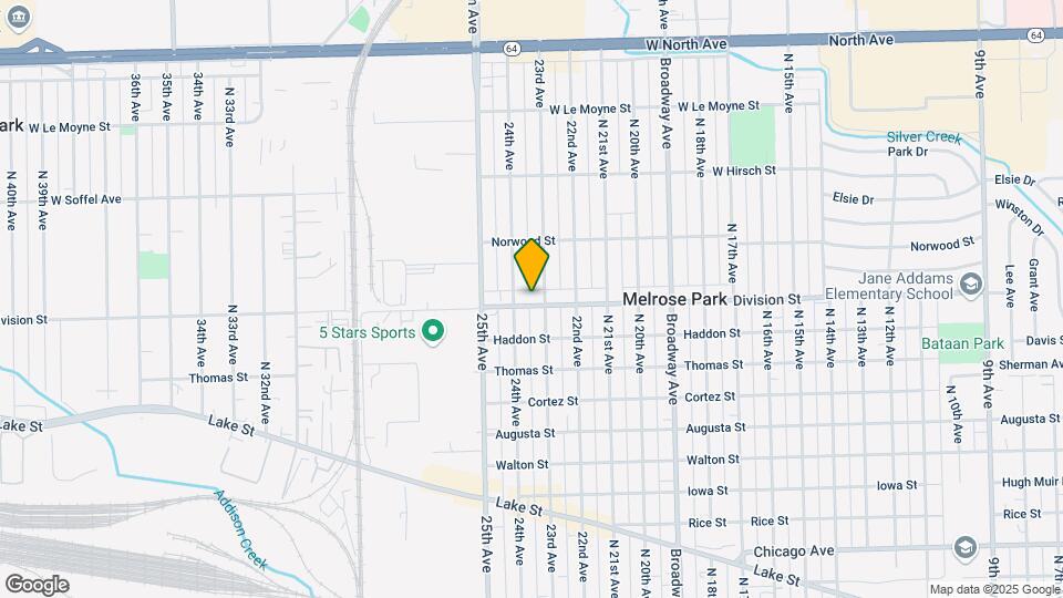 Melrose Place Map and Location Details