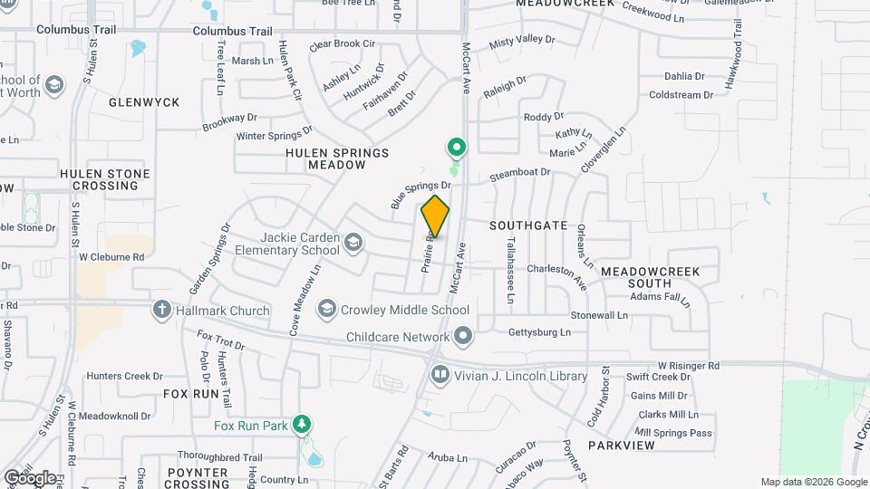 8421 Prairie Rose Ln Map and Location Details