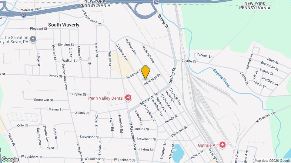 208 Onondaga St, Unit 208 Mapa y Detalles de la Ubicación