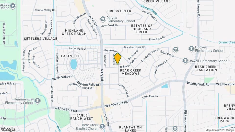 6503 Wellington Meadows Dr Map and Location Details