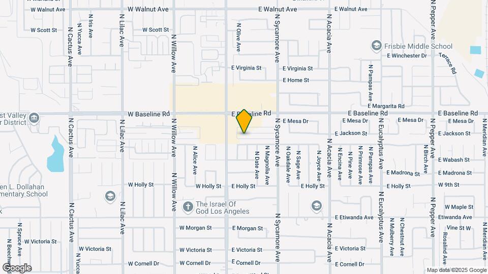 165 E Jackson St Mapa y Detalles de la Ubicación