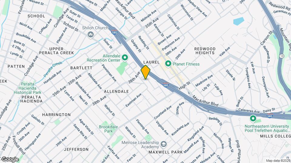 4032 Suter St, Unit Upper Mapa y Detalles de la Ubicación