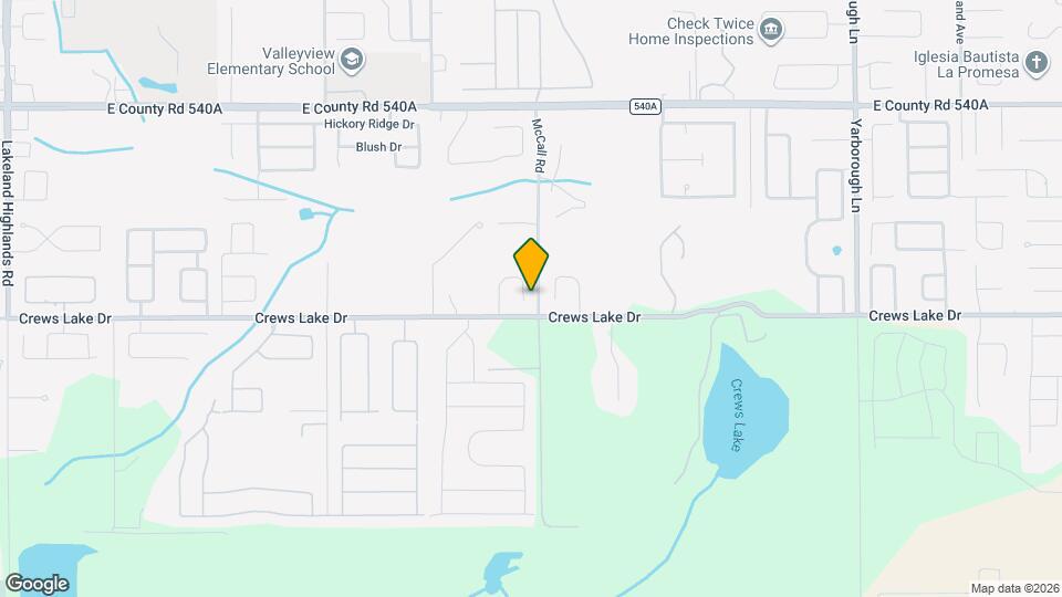 6511 Fox Crest Ln Map and Location Details