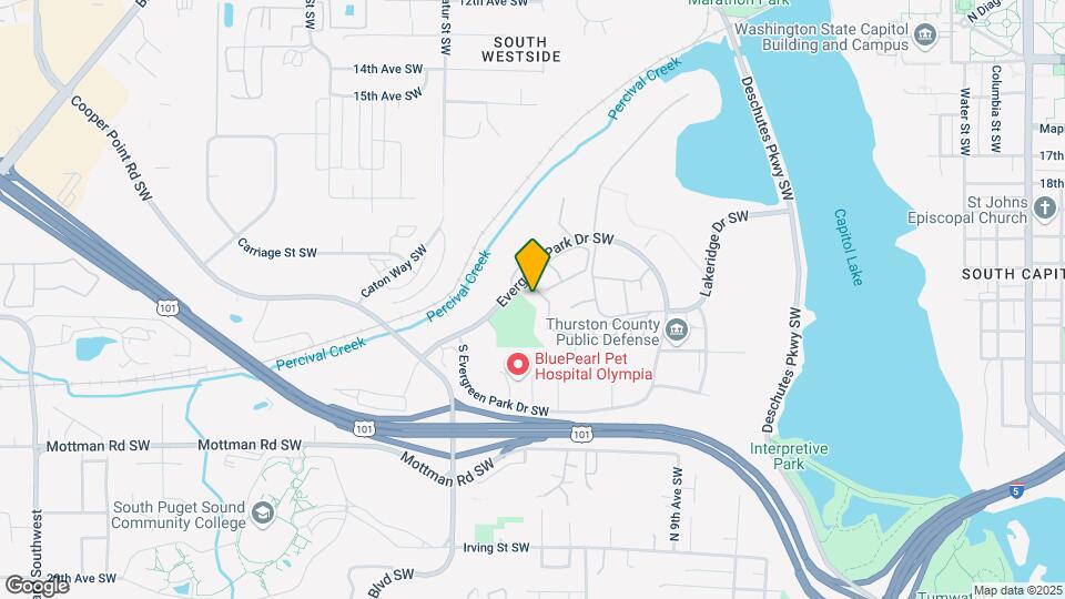 1407 Evergreen Park Dr SW Map and Location Details