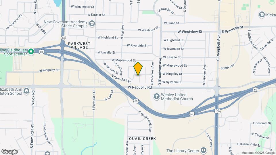 4115 S Parkhill Ct, Unit 4115 Mapa y Detalles de la Ubicación