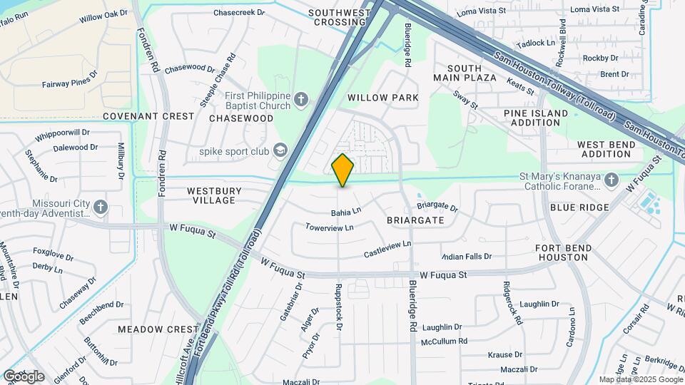 15311 Ruppstock Dr Mapa y Detalles de la Ubicación