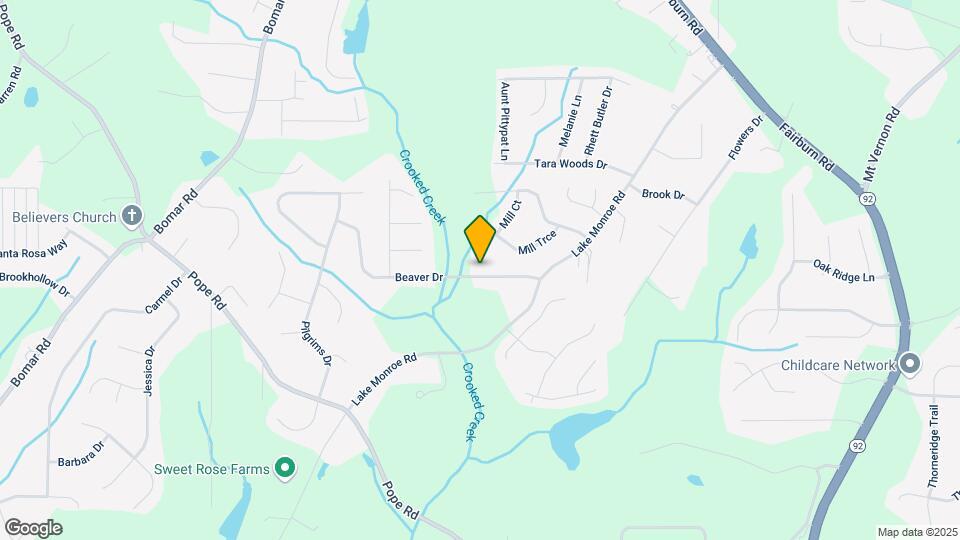 3096 Beaver Dr Map and Location Details