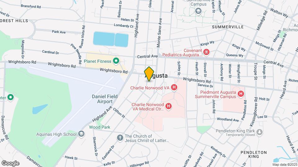 1728 Pennsylvania Ave Map and Location Details