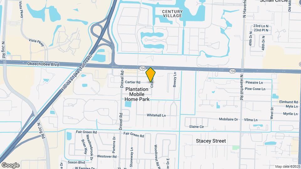 Plantation Mobile Home Park Map and Location Details