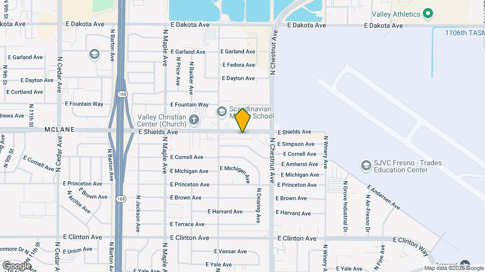 4746 E Shields Ave Mapa y Detalles de la Ubicación