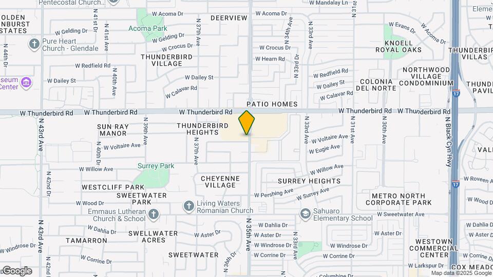 3502 W Voltaire Ave Map and Location Details