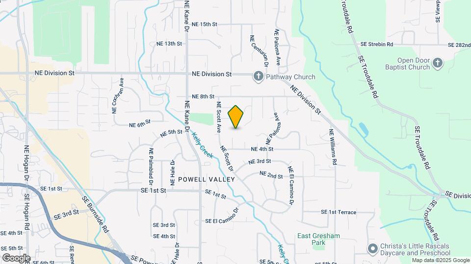 3624 NE 6th Terrace Map and Location Details