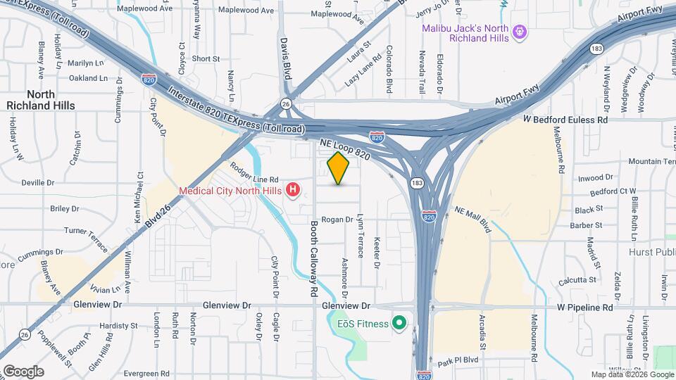 7816 Mary Frances Ln Map and Location Details