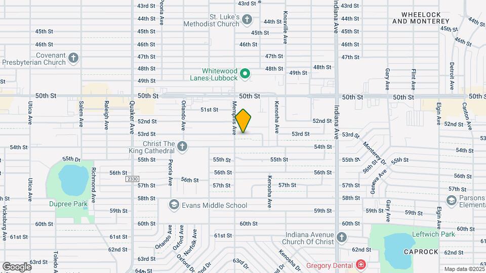 3715 53rd St Map and Location Details