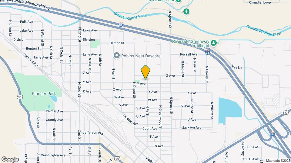 1323 Y Ave Map and Location Details