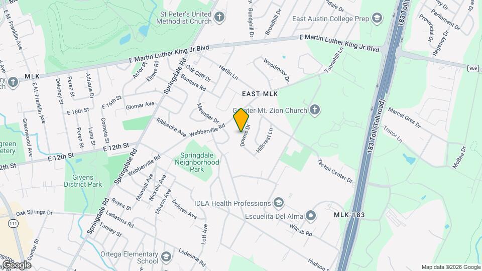 5313 Downs Dr Map and Location Details