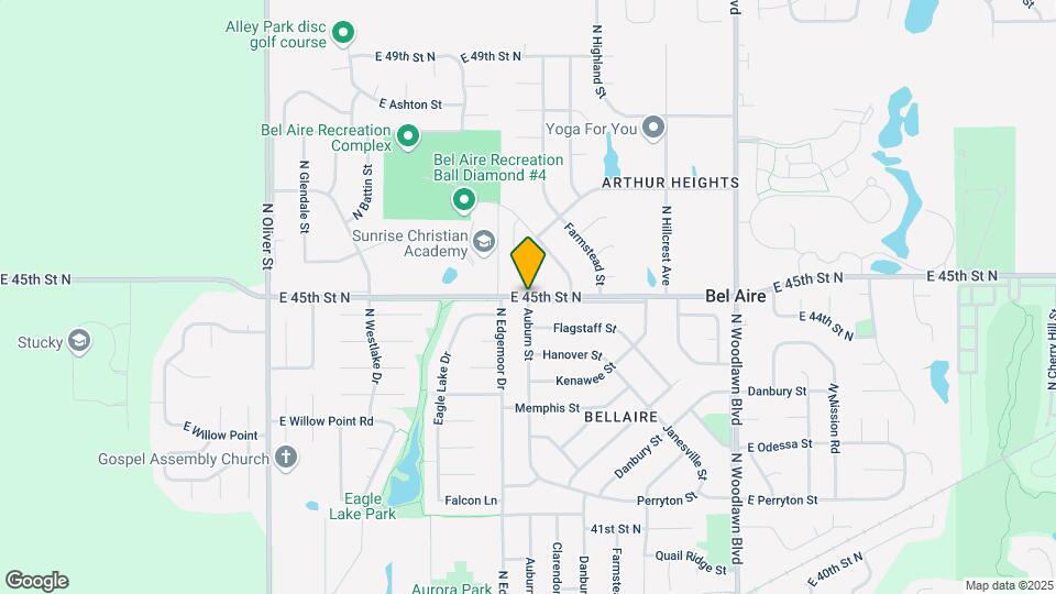 5791 E Bristol St Map and Location Details
