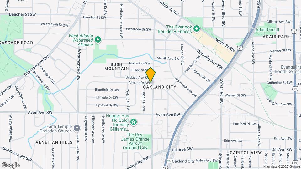 1073 Oakland Dr SW Map and Location Details