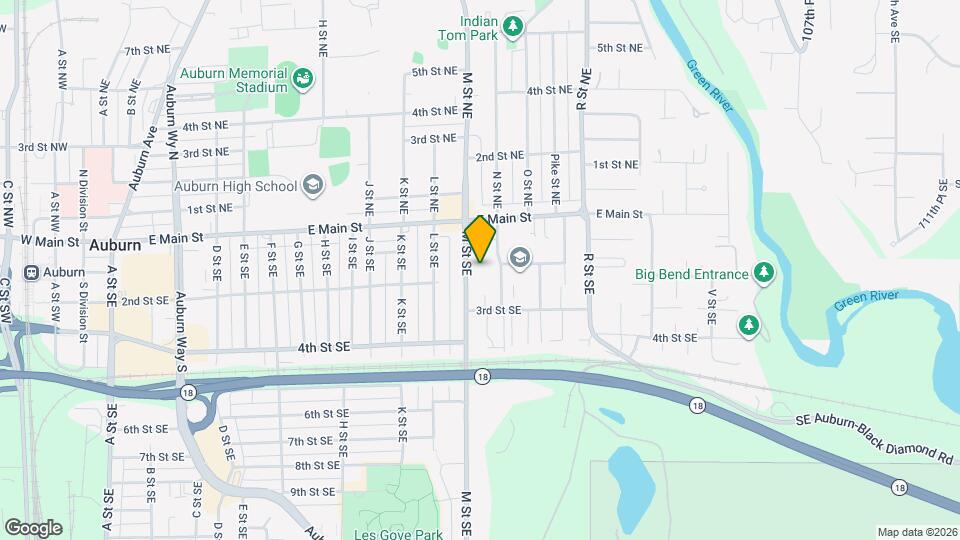 114 M St SE Map and Location Details