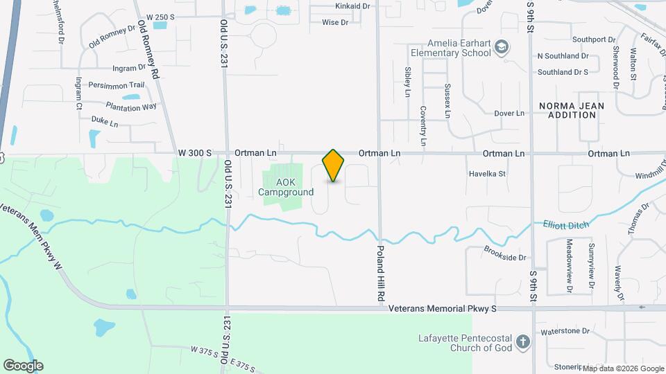 3525 Thornhill Cir E Map and Location Details