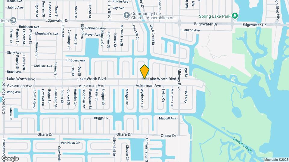 18637 Lake Worth Blvd Map and Location Details