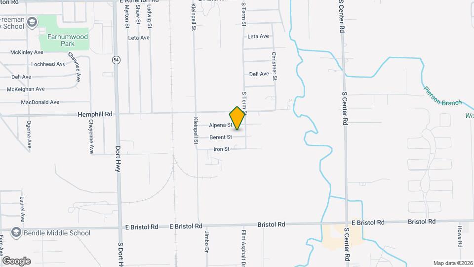 3273 Berent St Map and Location Details