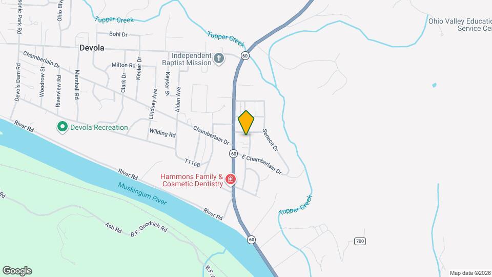 100 Shawnee Dr Mapa y Detalles de la Ubicación