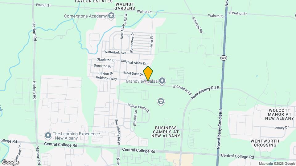 7284 W Campus Rd Map and Location Details