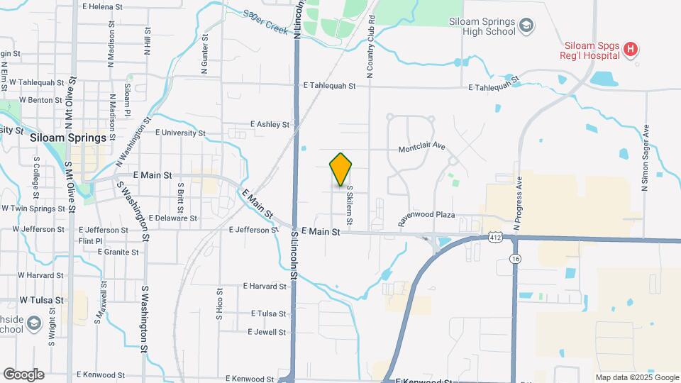 1621 E Twin Springs St Map and Location Details