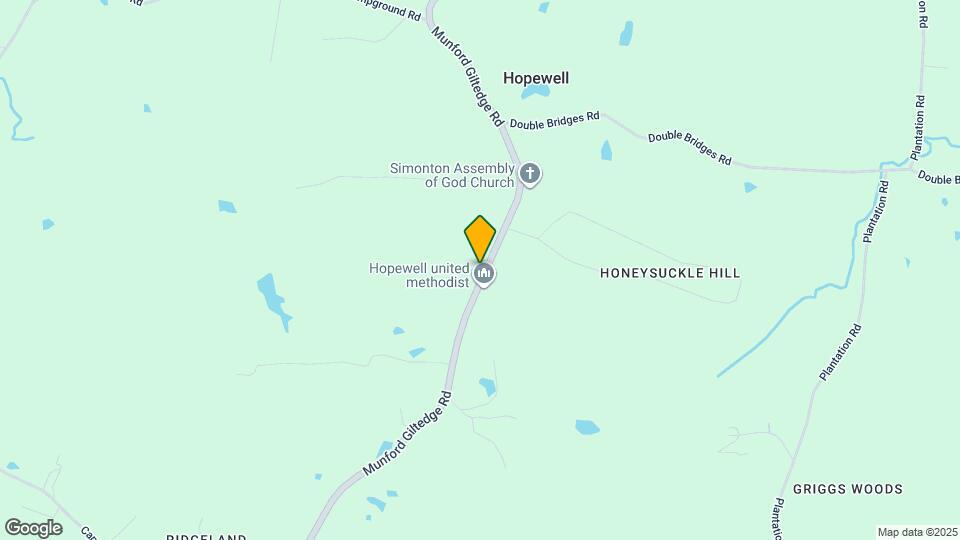 3901 Munford Giltedge Rd Map and Location Details
