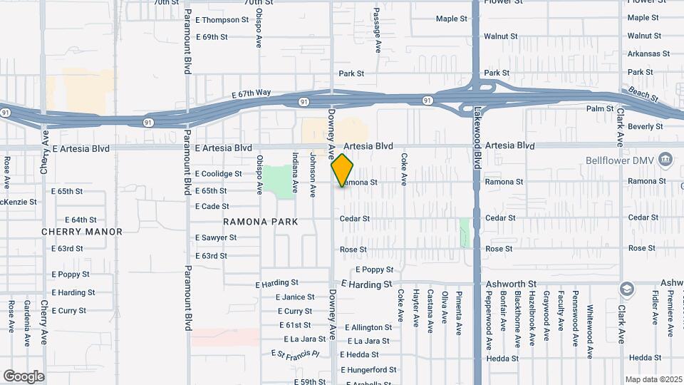 8510-8526 Ramona St Map and Location Details