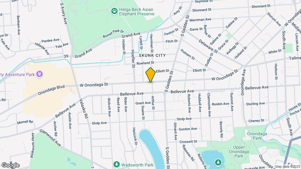 1422-1424 W Onondaga St Map and Location Details