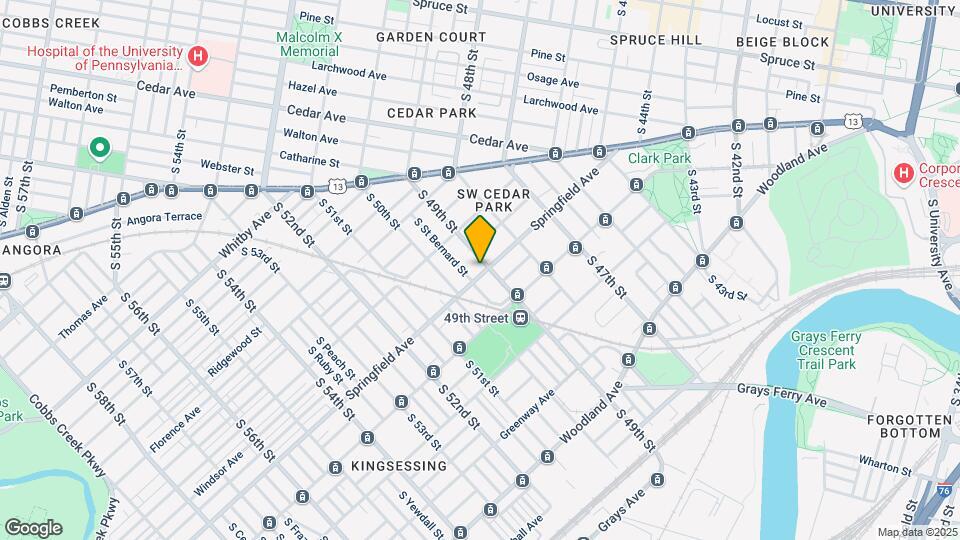 942 S 49th St Map and Location Details