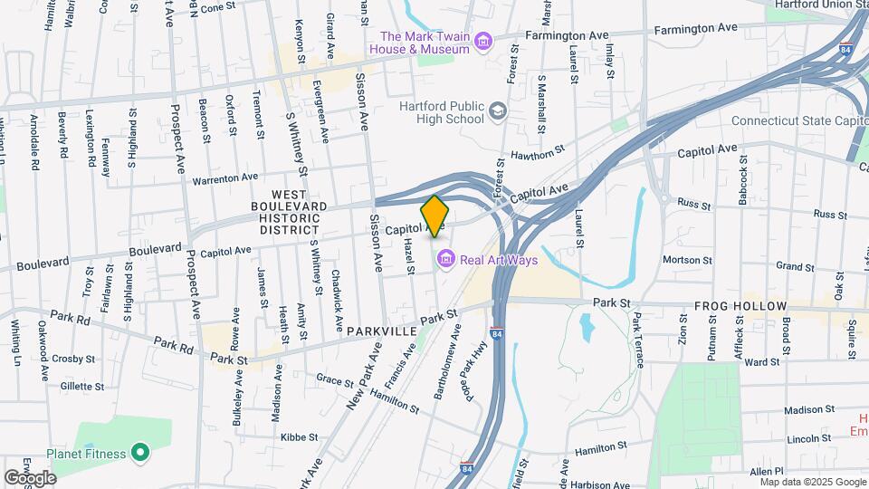 74 Orange St Map and Location Details