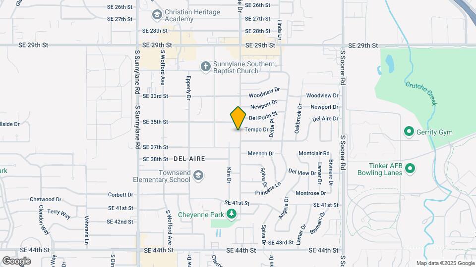 3613 Vickie Dr Map and Location Details